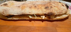 Panino с курицей и грибами